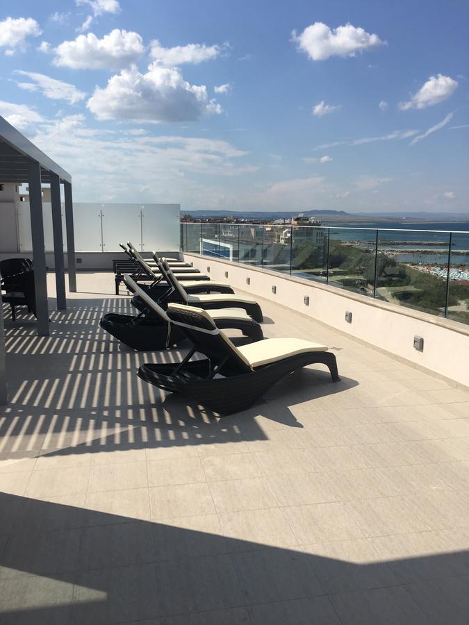 Golden Sea View Penthouse Apartment Pomorie Exterior foto