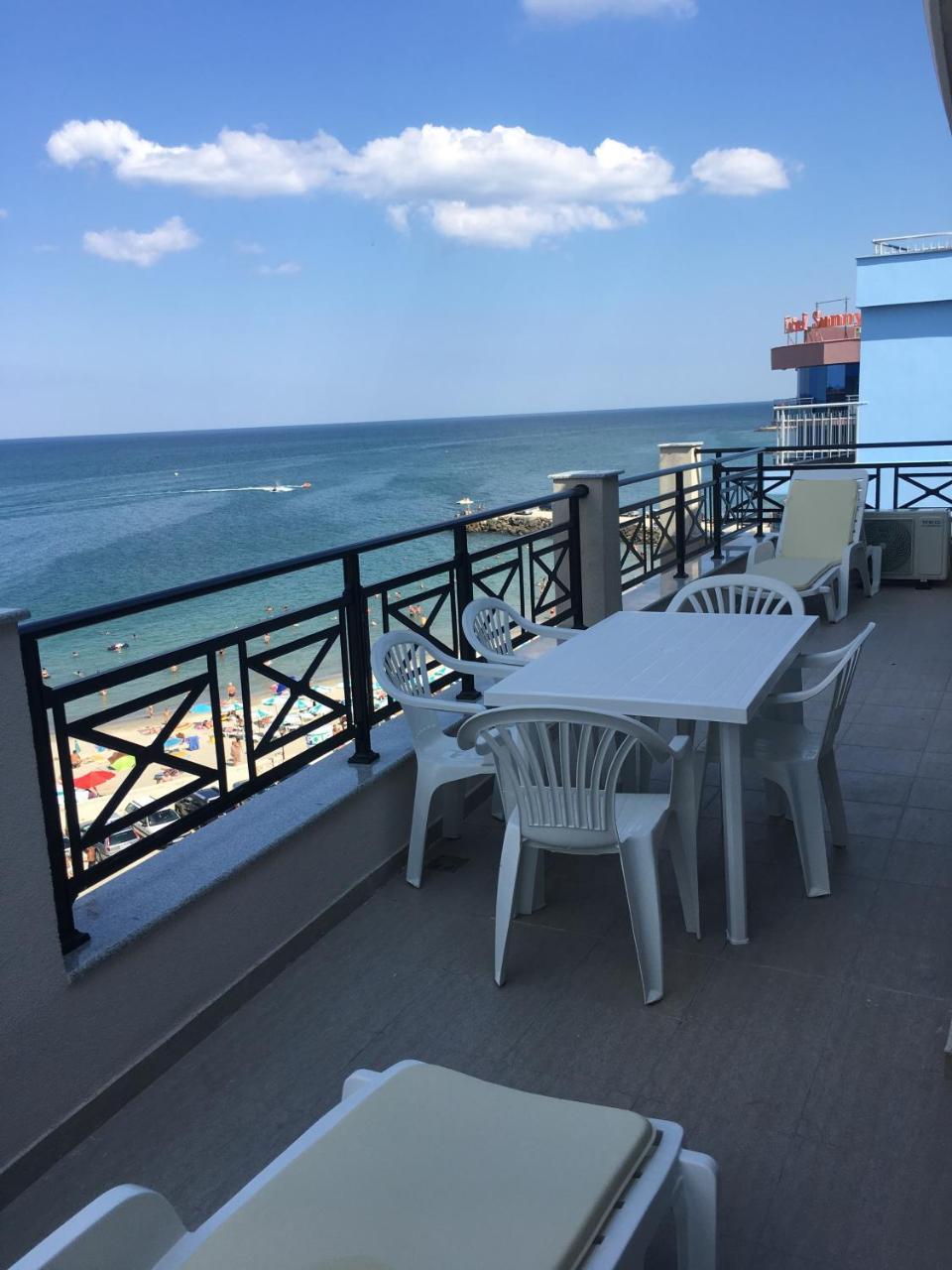 Golden Sea View Penthouse Apartment Pomorie Exterior foto